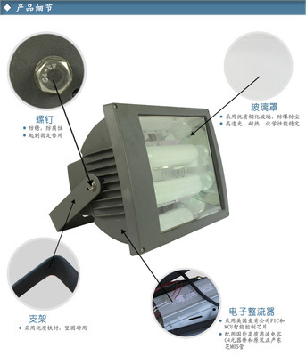 专业照明新选择 广西都亮照明CE认证150W泛光灯，五年质保无闪烁