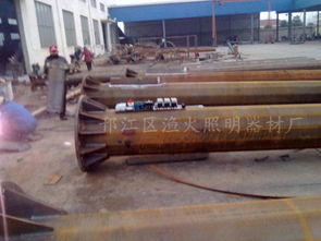 高杆灯灯杆与升降式高杆灯灯杆 专业制造与直接供应